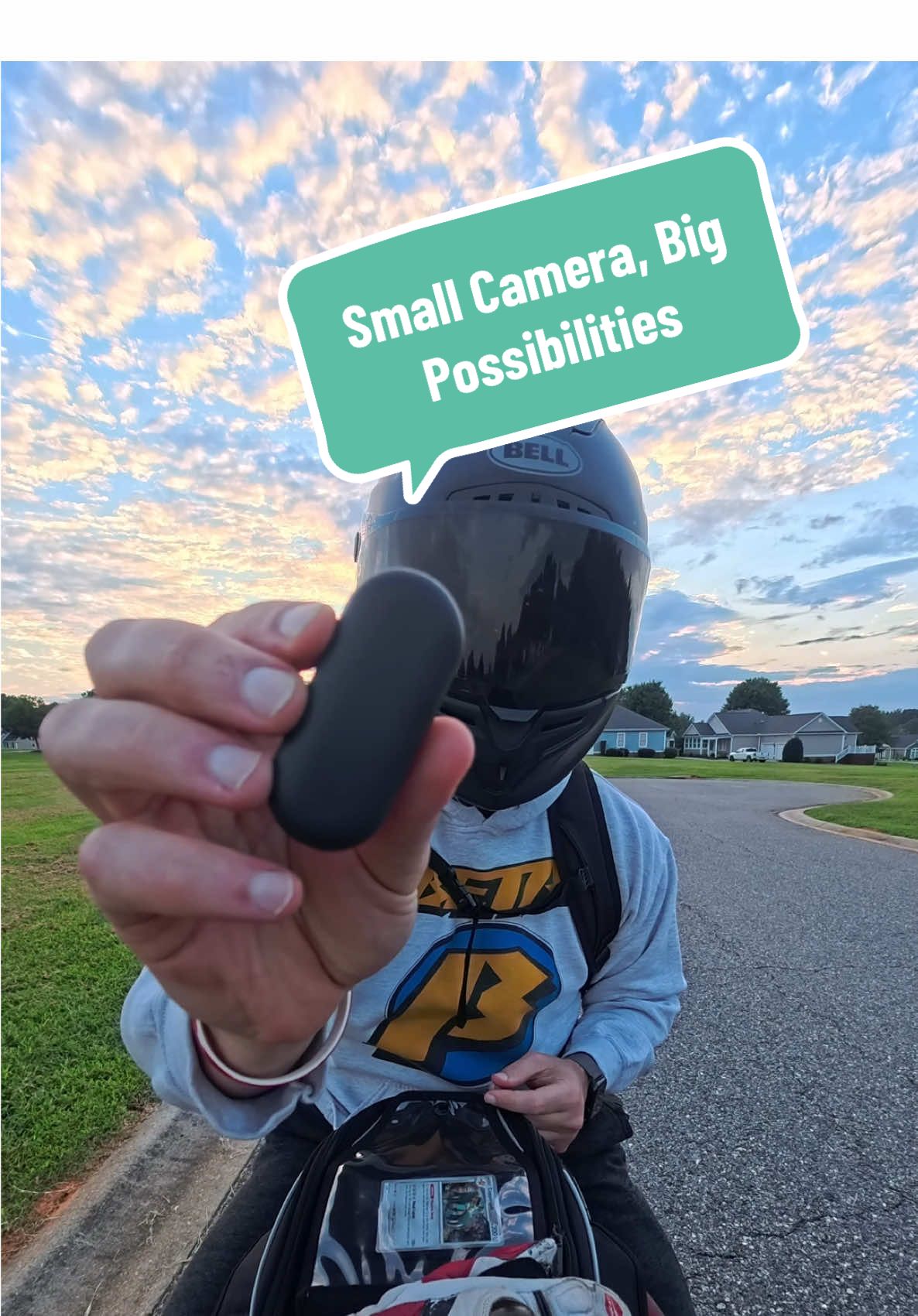 Meet the Mini 4K Thumb Action Camera — the pocket-sized powerhouse built for capturing every moment in stunning Ultra HD. Despite its compact size, this camera delivers crystal-clear 4K recording, smooth H.265 video compression, and built-in WiFi for quick sharing straight to your phone. With a lightweight wearable design, it clips, mounts, or hangs anywhere — perfect for biking, travel, vlogging, or recording hands-free adventures. The included 128GB memory card ensures you’ll have plenty of space for your footage, while the magnetic back clip and versatile mounting accessories let you capture the perfect angle every time. Whether you’re documenting your next trip, creating content on the go, or just wanting a reliable everyday body cam, this mini action camera is the affordable alternative to bulky GoPros — without sacrificing quality. #4kcamera #actioncamera #minicamera #tiktokmademebuyit #vlogcamera 