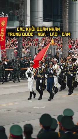 Các khối Trung Quốc, Nga, Lào và Campuchia; mọi người thấy khối nào đi đẹp nhất ạ? #hanoi #a80quockhanh #A80 #dieubinhvietnam #ngayquockhanh  