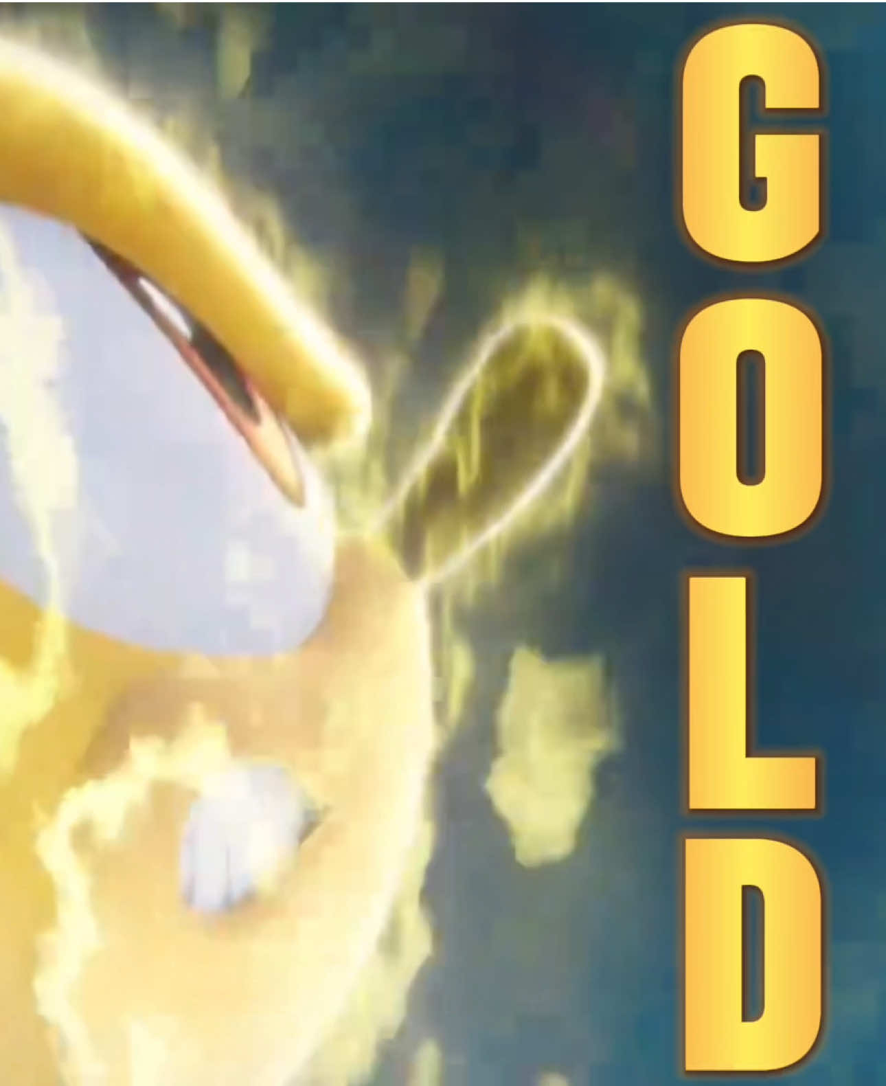 GOLD x SONIC THE HEDGEHOG #boostergold #fyp #tiktok #sonic #sonicthehedgehog 