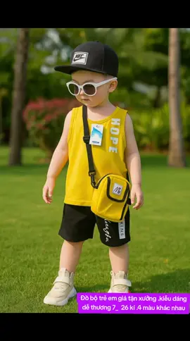 Đồ bộ trẻ em giá tận xưởng .kiễu dáng dễ thương 7_  26 kí .4 màu khác nhau#thơitrangtreem #quanaotreem #viral #quanaochobe 