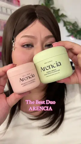 The Best duo 🌿 🌿 • The Fresh Green Rice Mochi Cleanser is a wow factor cleanser that not only cleanses, but also renews texture and helps control pores and blackheads. 🌸 • The Red Smoothie Serum 30 is the nighttime gem, a “sleeping mask” disguised as a serum that provides firmness, glow, and that juicy effect at dawn. Each one is designed for a different stage of the routine, but together they form a super complete combo: deep cleaning + intensive hydration and firmness. @Arencia  #acne #acnetreatment #beauty #skincare #tiktokmademebuyit  
