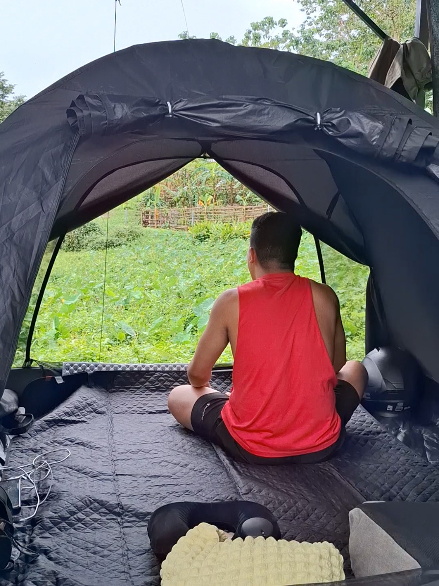 The upgrade I didn't expected I needed 😂 Altitude tent + insulation mat + egg nest sleeping pad to Naturehike tent + insulation mat +modofo airbed  #camping #setup #naturehike #altitude #gkampers 