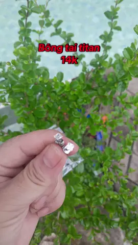 bông tai titan hình vuông 14k trợ phí ship nam nữ đều đeo được (tặng kèm thêm 2 đôi ngọc trai) #Međơnthânxâykênh #viral #foryou #bôngtaititanhinhvuôn #banhangttlktiktokshop 