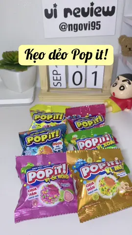 Kẹo dẻo thiên thạch Pop it! Kẹo dẻo Pop it trái cây thật, mua lẻ 3 gói, 6 gói, combo 36, có tặng #xuhuong 