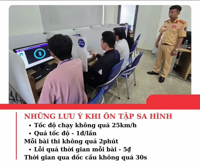 Cẩn thận để không bị âm điểm nha #thaytruongdaylaiantoan #daylaixephanrang #trungtamsathachphanrang #viral #gplx