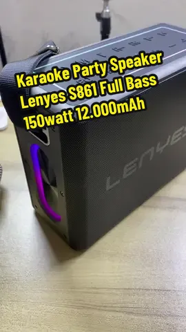 Speaker Best Seller dari #lenyes buat acara outdoor maupun indoor ini mantep banget #speakerbluetooth #speakerkaraokeportable #speakerlenyess861 #lenyess861 