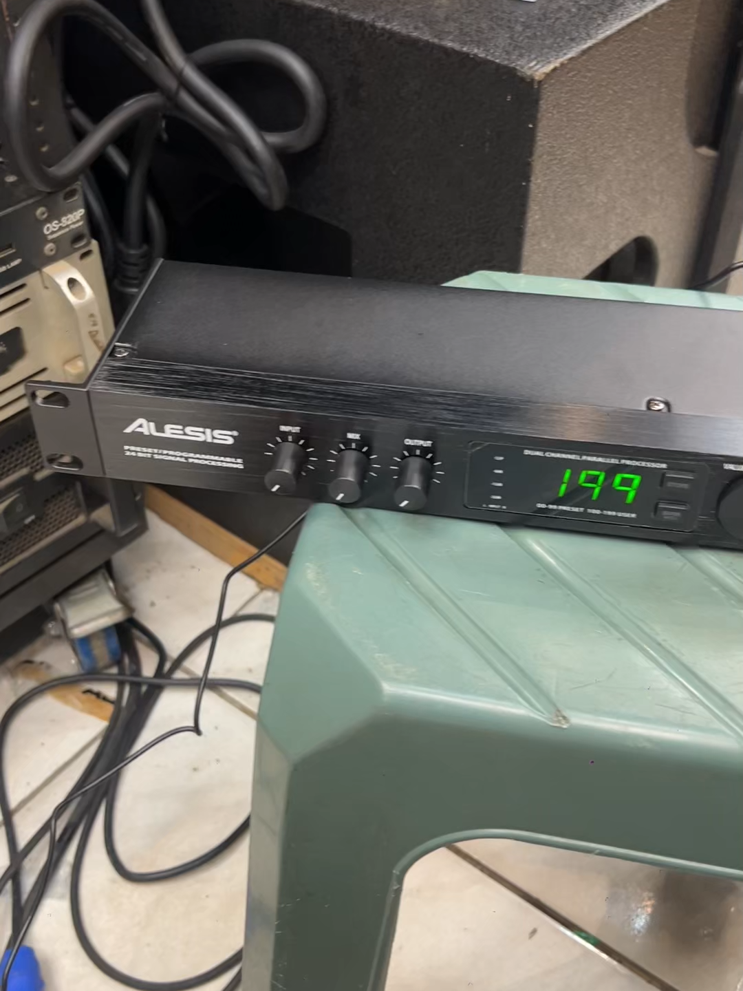 ALESIS MICROVERB ORIGINAL 4 orderannya pakbos Sugito, Cuakep puol ini bos made in UK ga pernah gagal