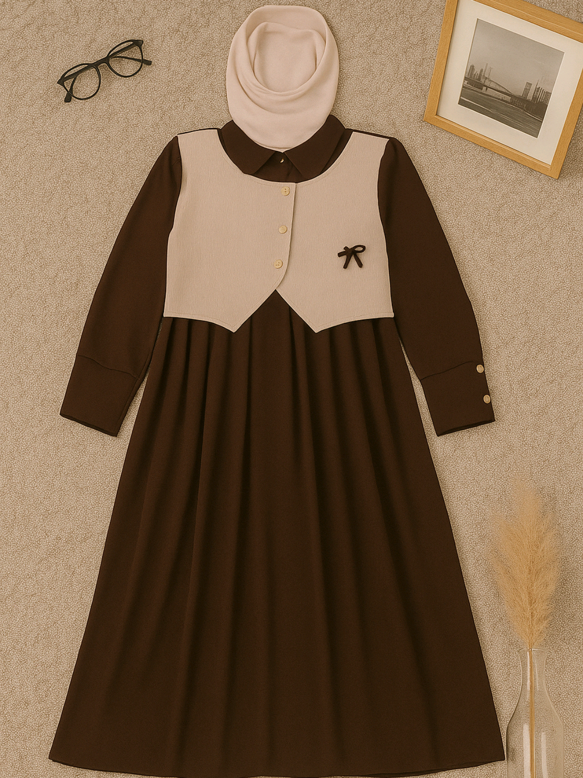 Azura Dress Knit Gamis Knit Rompi🥰🤩#dresss #dresrompi #belidisini👇😉 #fyp 