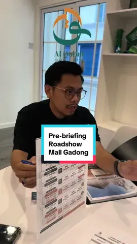 Pre-briefing bagi Roadshow Al Qobul Travel akan berada di Mall Gadong pada 3–7 Sept. Jumpa kami untuk pakej Umrah istimewa & tawaran menarik! 🌙✈️