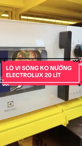 Lò vi sóng ko nướng Electrolux 20 lít #giadungtienich #giadungthongminh #giadung #lovisong #electrolux 