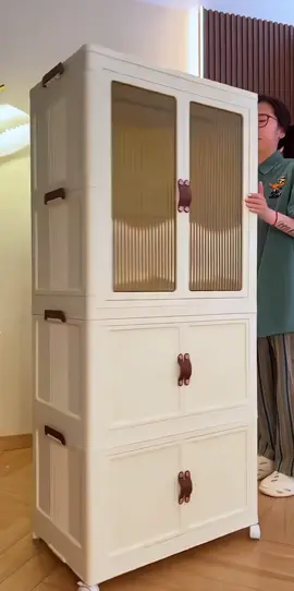 Tủ Quần Áo Gấp Gọn Trẻ Em Rộng 57Cm Nhựa PP Cao Cấp Có Bánh Xe#xuhuong #thinhhanh #giadungtienich 