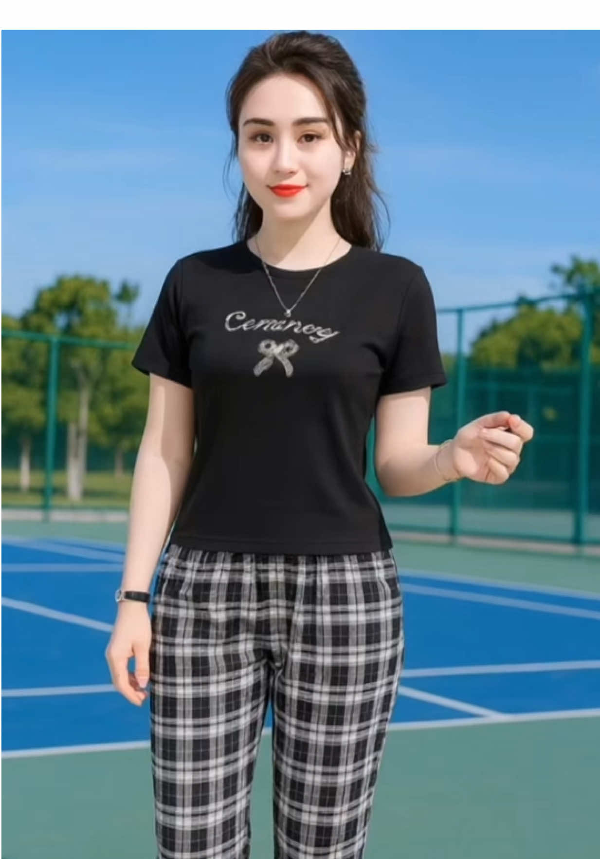 “Ở nhà mặc xinh – chồng khen hết mình, hàng xóm nhìn cũng giật mình.#babeomacdep #dobonu #bomacnha #thoitrangnu #xuhuong2025 