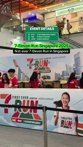 7-Eleven Run in Singapore 2025 (first-ever 7-Eleven Run in Singapore) Race Entry Pack Collection  #unboxing @7elevenSG #7elevenrun2025 #7elevensg #7elevenrunSG2025 