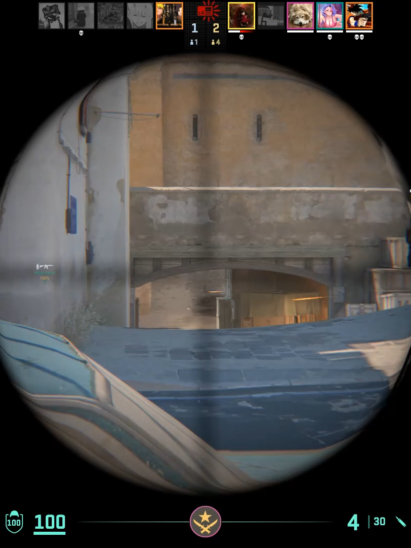 Por atravesao @cristal4096 #gamingclips #cs2 #gaming #cs2clips #fyp