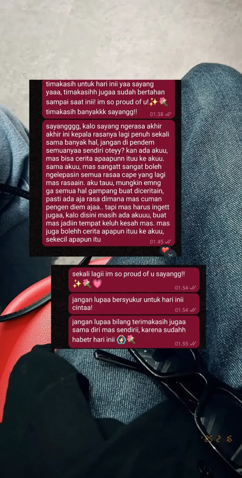 kalo gaada satu orang pun yang bilang bangga ke mas, aku bakal selalu jadi orang pertama yang mengapresiasi semua kerja keras mass!!🙆🏻‍♀️ #fyp #apresiasi #ldr #semestaku #massege 