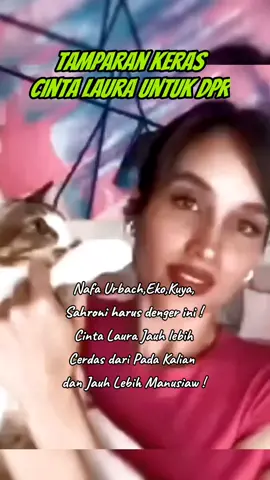 TAMPARAN KERAS CINTA LAURA UNTUK DPR #dprri #dpr #demo #tunjangan #kebijakan 