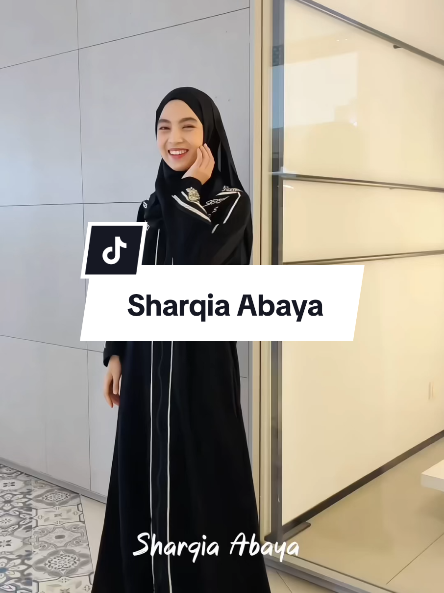 Rekomendasi abaya warna hitam buat sehari hariii✨😍 bisa dipake di berbagai acara lohhh‼️🥰  #abaya #ootdhijabinspiration #ootdhijabstyle #abayastyle #inspiration