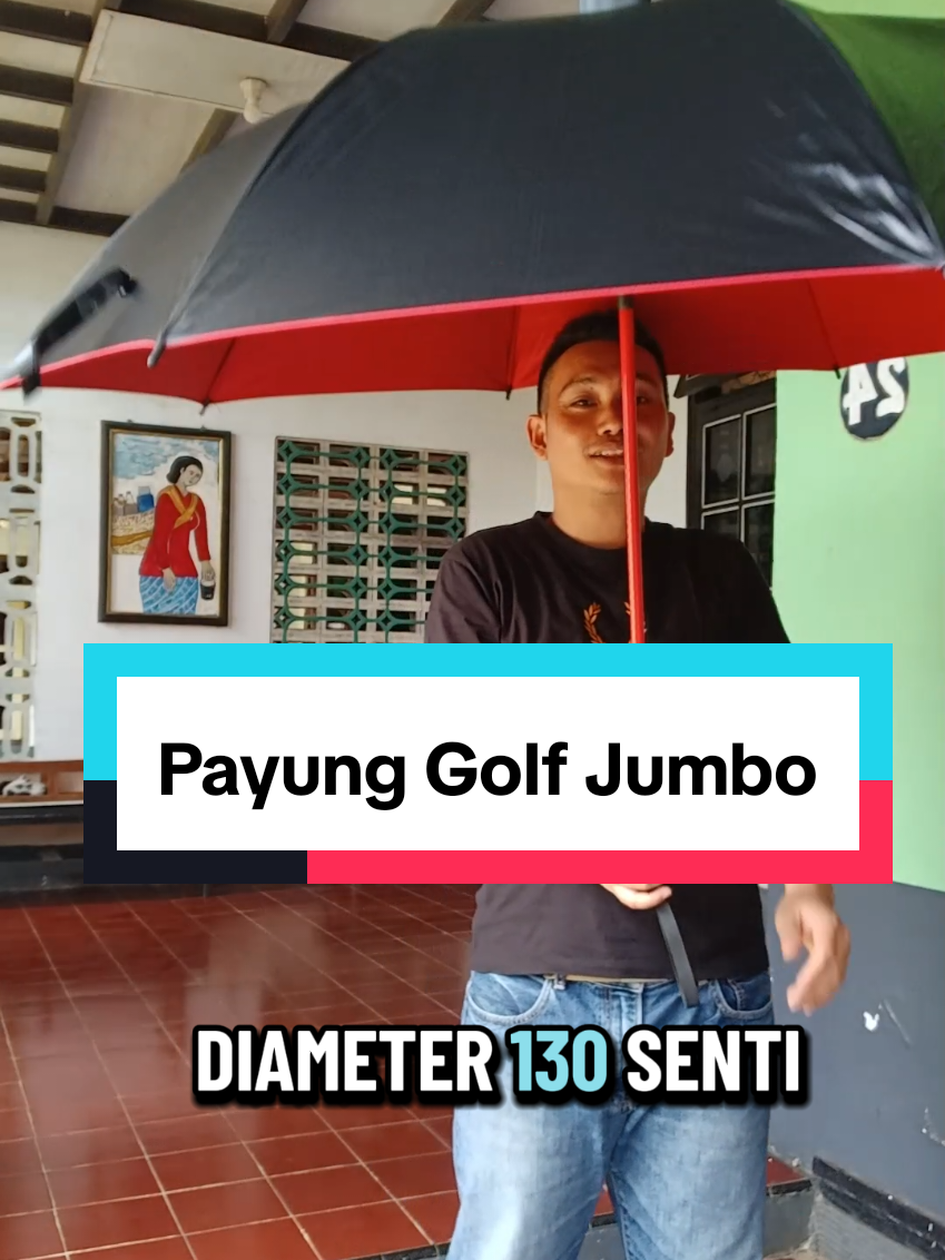 Payung Golf Jumbo premium #payung #payungteduh #payungjumbo #cuantanpabatas #wibgajian 