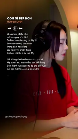 Vì sau bao nhiêu năm mới có ngày hòa bình. 🇻🇳 #peacegr #congidephon #hoangduyen 