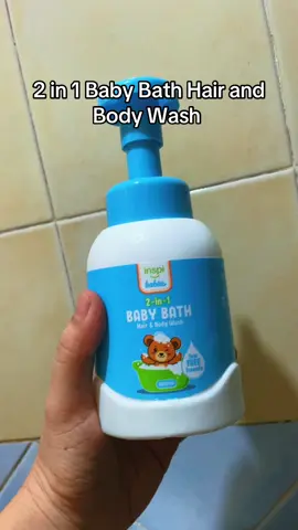 2 in 1 Baby Bath Hair and Body Wash @INSPI Babies #babybath #babyessentials  #2in1babybath #newparents  #mommypinkyandbabyjm 