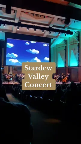 Stardew Valley Concert! Symphony of Seasons in Seattle. Such a magical experience 💗🥹 #stardewvalleyconcert #symphonyofseasons #stardewvalley #cozygaming #cozygamer 