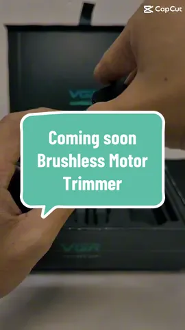 Akan datang..trimmer high speed dengan Motor Brushless.. #barber #vgr #mesinrambut #trimmer #brushlessmotor 