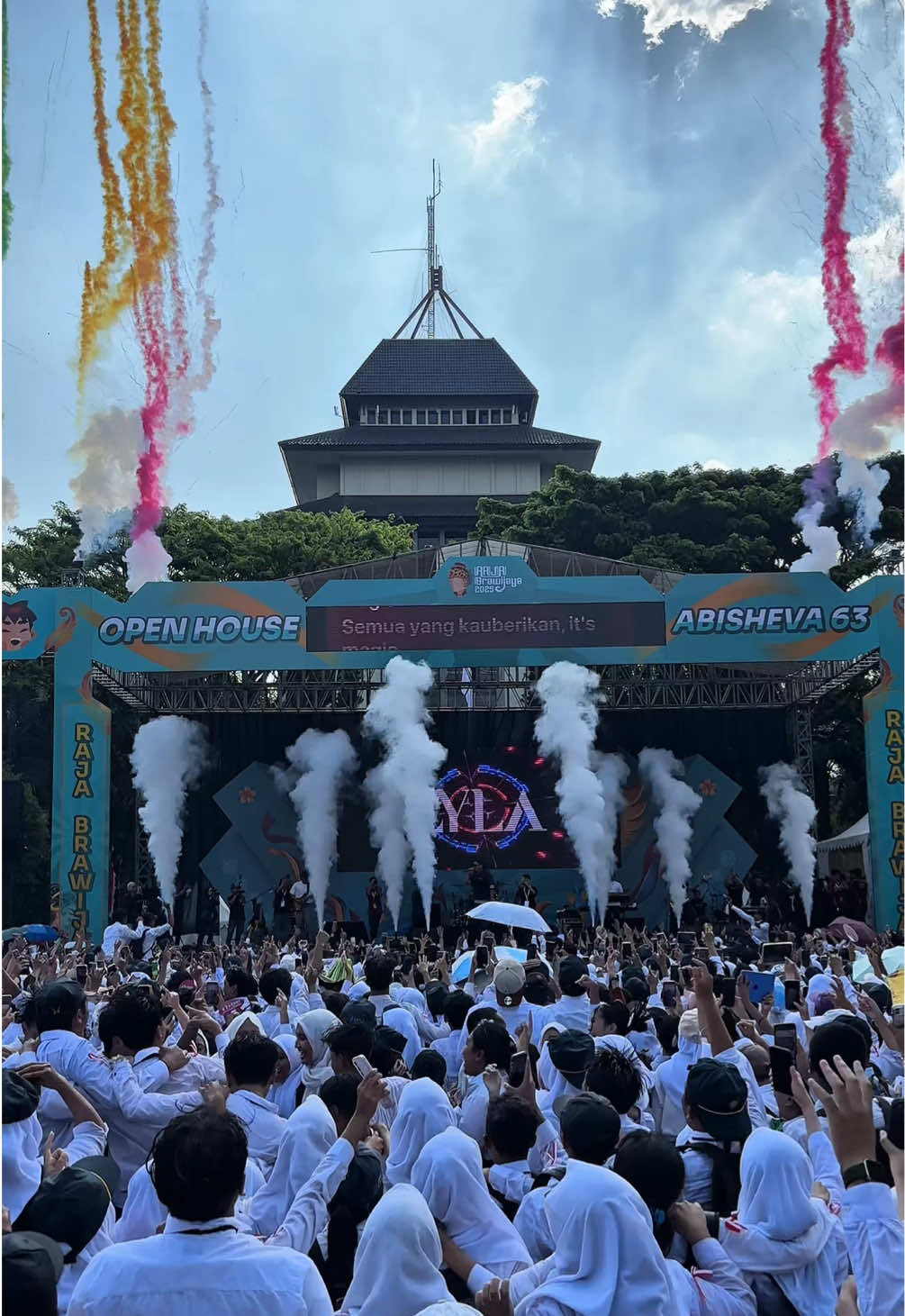 Seruuuu Bangettttt Open House Day 2 Raja Brawijaya 2025🫵🏻🤩 #lyla #rajabrawijaya2025 #universitasbrawijaya 