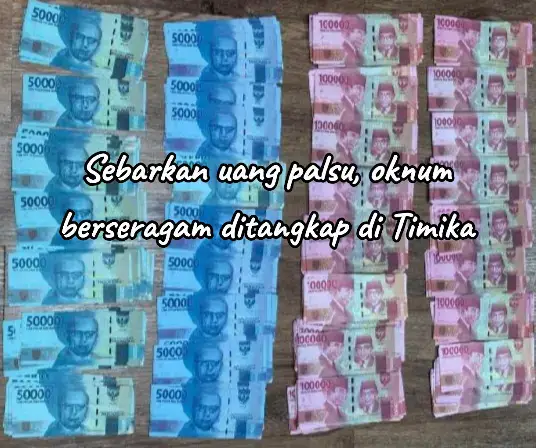 Warga Timika diminta hati-hati dan waspada terhadap peredaran uang palsu. Jikalau tidak jeli, maka akan menjadi korbannya#uangpalsu #penipuan #oknumaparat #aparat #jurnalpapua 