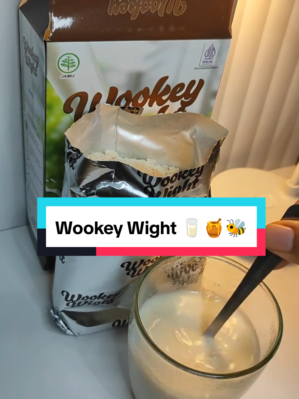 Naik berat badan sehat + rasa enak = Wookey Wight Brown Sugar Solusinya!!🥛🍯  #weightgaingoals #wookeyweight #wookeyweightpenggemuk #wookey 