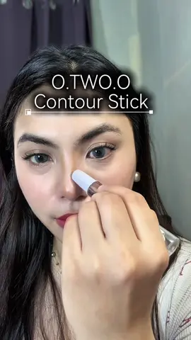 Replying to @sofiaaa_1119 yes long wearing and instant Rhinoplasty ka dito 🥰 thats why super love ko tlaga tong contour stick na to 😍 #contourstick #otwoocontourstick #makeup #contouring #nosecontour 