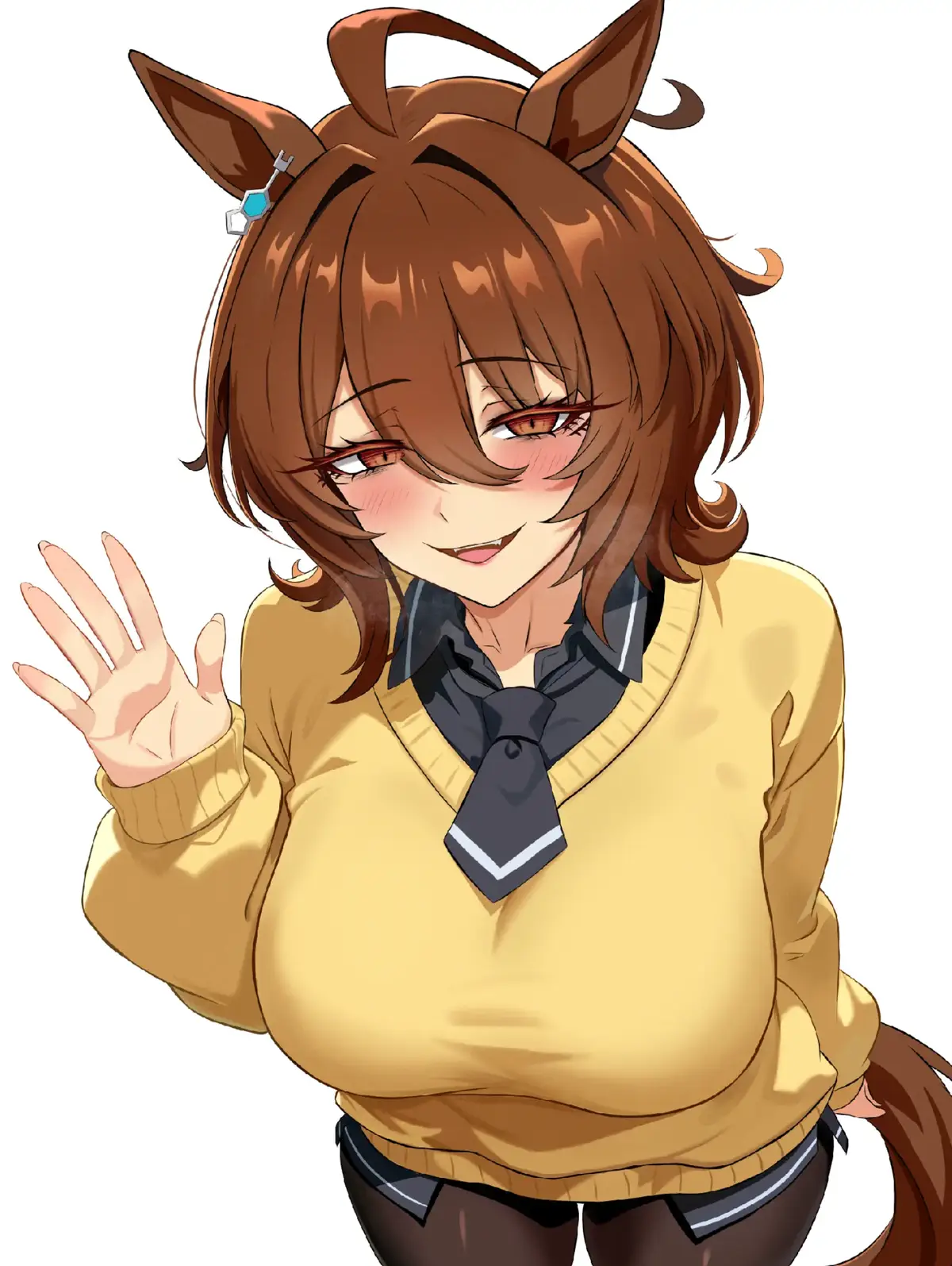 Still on the same day, the 10th day since I played this game. sorry if the build doesn't match with your opinion... . . . . #umamusume #umamusumeprettyderby #horsegirl #agnestachyon #tachyon 