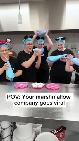 POV: Your Marshmallow Company Goes Viral 🤯 What was our first video that you saw? #marshmallow #satisfying #candy #handmade #Viral #fyp