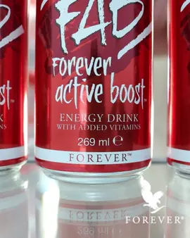 Temps are rising, but you don’t have to! Stay cool, refreshed, and energised with an ice-cold FAB. #ForeverSouthernAfrica #ForeverActiveBoo