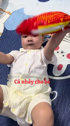 Cá nhảy đồ chơi mô phỏng như cá thật. #dochoicanhaychobe #canhaydochoi #dochoichobe 