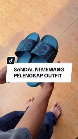Tapak tebal, hati tenang. Langkah kau pun terus confident. #zentohope #sandalmurah #sandalviral 