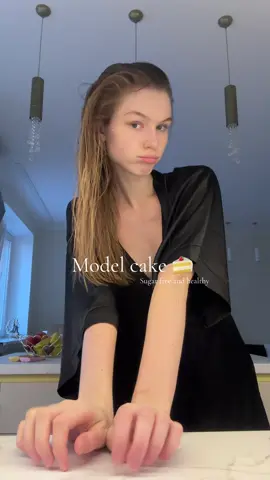 That was very fun to cook ✨ #modelcake #modelfood #whatieat #healthysweets #sugarfree 