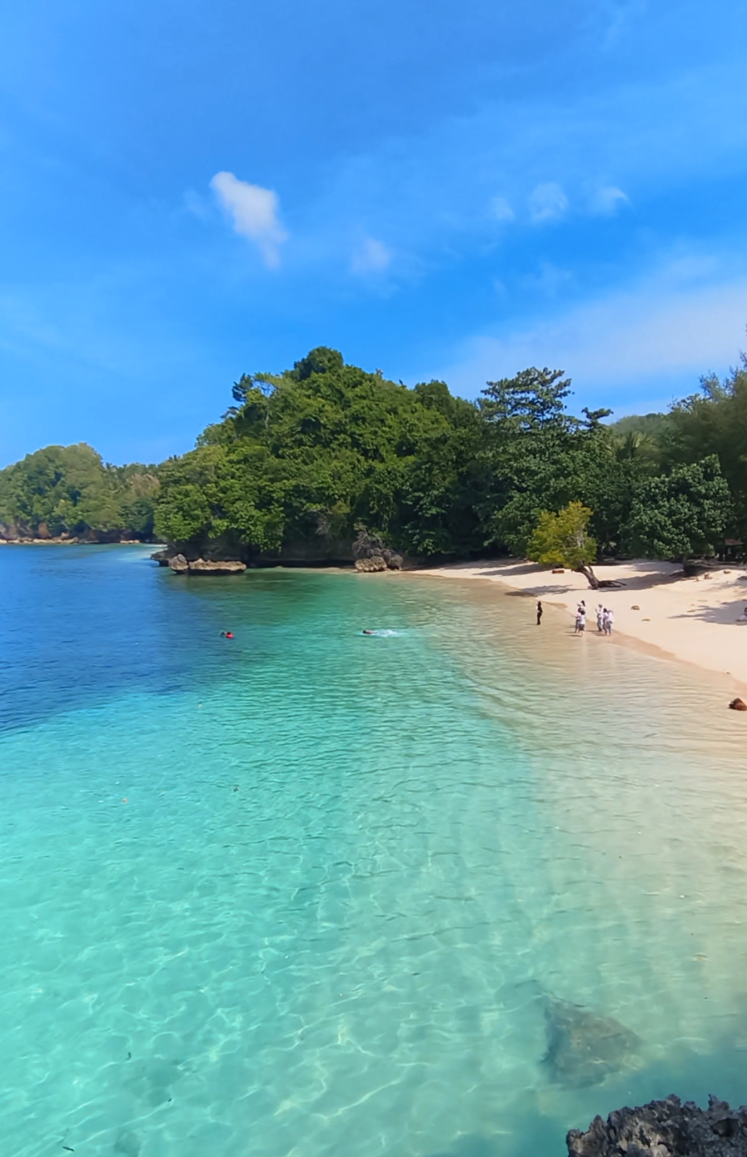 Serasa pantai pribadi🌊 • Pantai Tiga Warna Loc : Ekowisata CMC Tiga Warna Reservasi : +62 813-3377-7659 info lengkap Website : cmctigawarna.com #hidengem #pantaitigawarna #pantaiselatan #pantai #pantaitigawarnamalang 