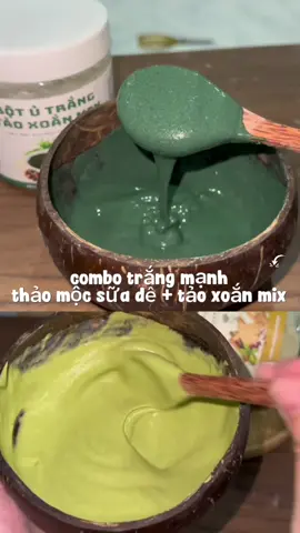 combo trắng mạnh #tiembottamtrangbenuss #tamtrangthaomocsuade #taãooanmix 