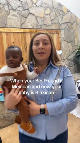 I love the fact that my that my best friend speaks nothing but Spanish to my baby 🫶🏾🥳😘 #fyp #bilingualproblems #babiesoftiktok #🇪🇸🇨🇷familia_tiktok🇦🇷🇧🇷 