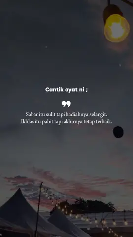 Dunia tempat ujian.. 