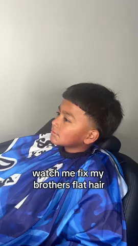 Watch me fix my brothers straight flat hair @Based Bodyworks #basedbodyworks #fyp #xyzbca #arizonabarber 
