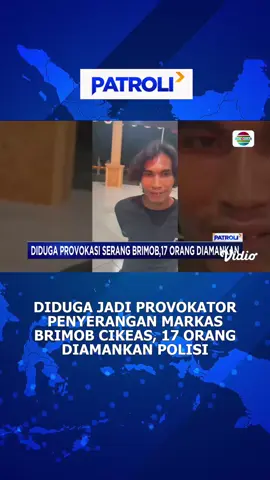Polisi menangkap belasan orang yang diduga menjadi provokator aksi kerusuhan di Markas Brimob Cikeas. #patroli #patroliindosiar #newsindosiar #fypdong #fypage #fypシ #viral #trending #beritatiktok #fyp #berita #beritahariini #beritaviral