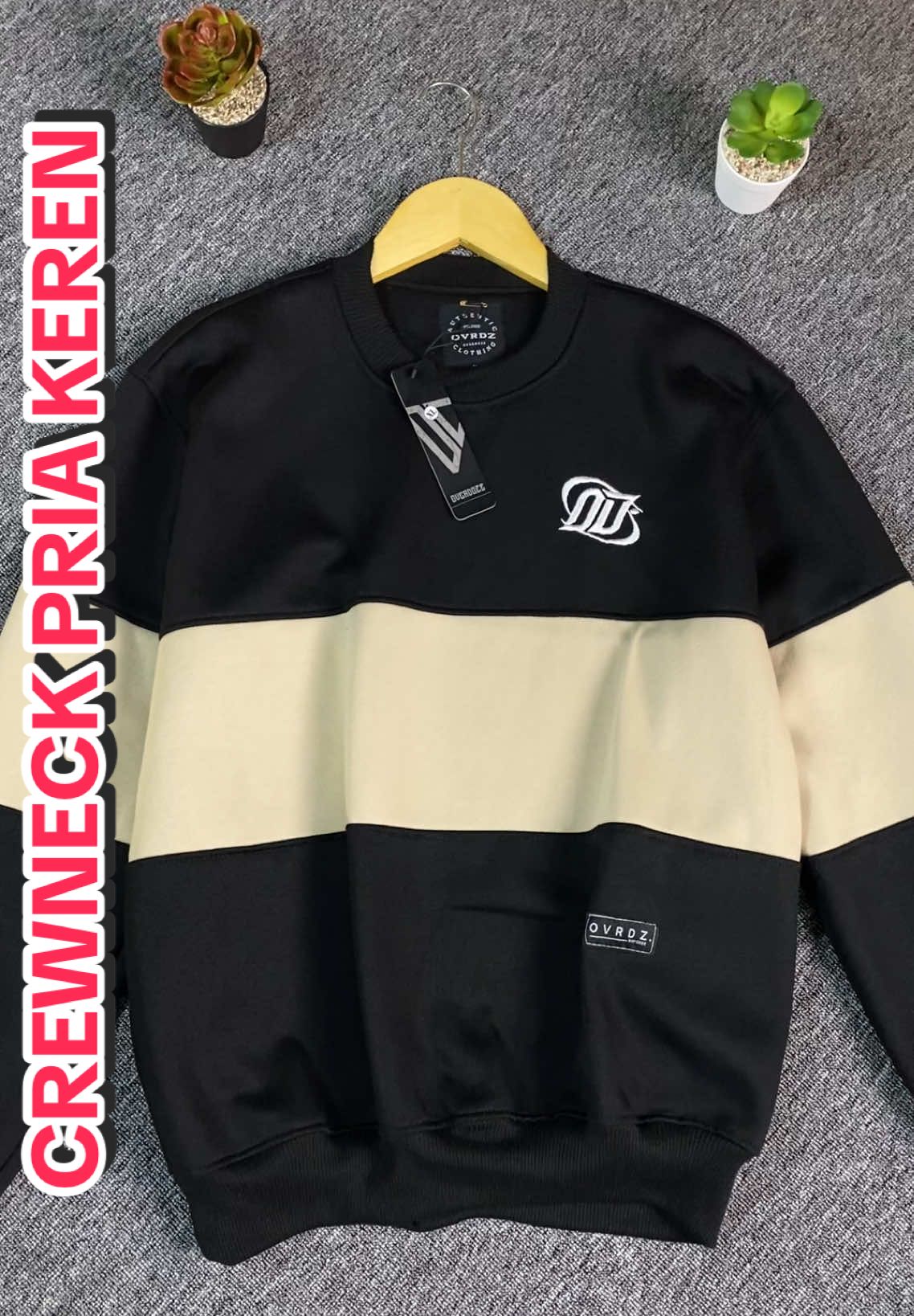 sweater crewneck pria #sweater #crewneck #pria #sweatercrewneck #keren 