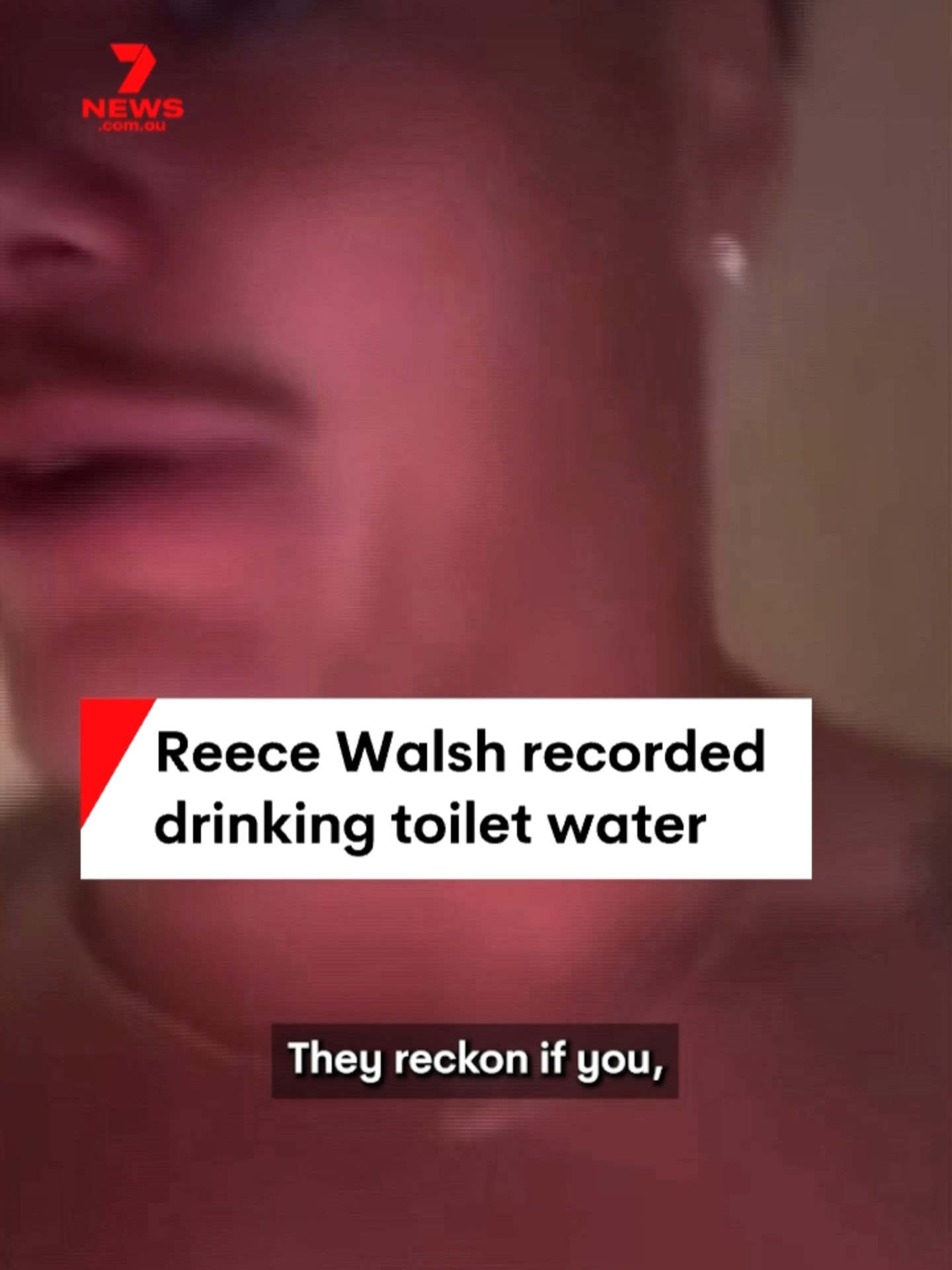 Broncos star Reece Walsh has recorded himself drinking handfuls of water from a toilet bowl. The Broncos have confirmed it was an attempt at a joke, with the toilet having only recently been installed at Walsh's home and hadn't yet been used. #ReeceWalsh #Broncos #Toilet #NRL #Sport