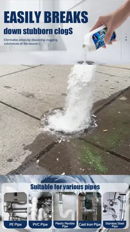 🗜️ Landlord APPROVED Drain Cleaning Hack! 🚫☠️ No Chemicals, Safe for Pipes! #pipeline  #MoveOutCleaning #LandlordTips #DIYCleaning #savemoney