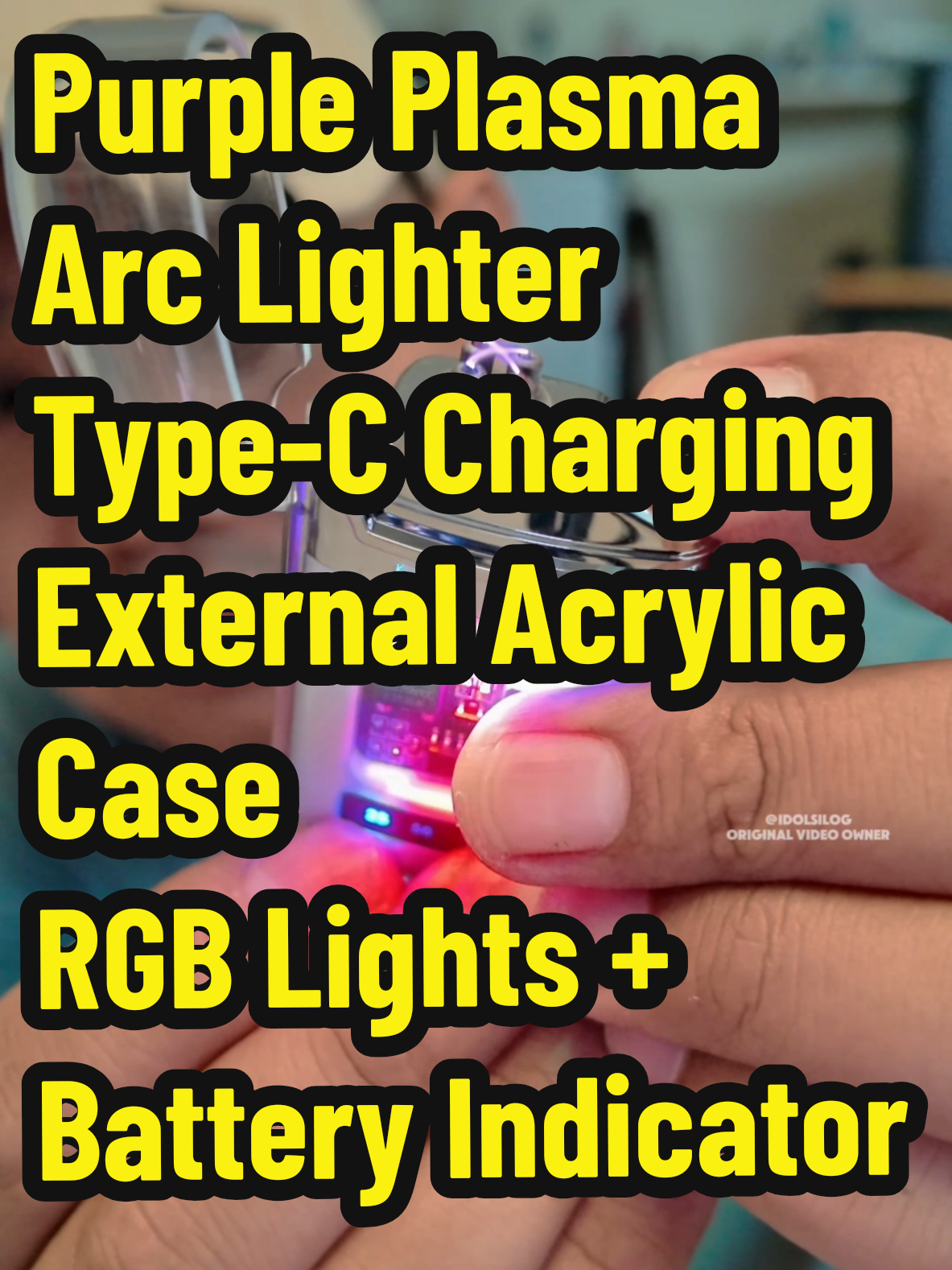 Purple Plasma Arc Lighter! Mas makakatipid ka nga naman kapag hindi ka na bili ng bili. Eto kasi pwede mong gamitin ng paulit-ulit at hindi rin namamatay kahit mahangin. #purple #plasma #lighter #rgb #rechargable 