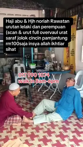 🌸 Pusat Rawatan Haji Abu – Kembali Aktif! 🌸 tapi rawatan tradisional kami masih sama bermanfaat! 🚀 Follow, share & komen untuk sokong akaun baru kami. ✨ Apa yang kami tawarkan: ✔ Scan  kaki & diagnosa badan ✔ Urut tradisional satu badan untuk lelaki & wanita ✔ Full overhaul hanya RM100 ✔ Lega sakit sendi, pinggang & bahu ✔ Cuci buah pinggang & lancarkan peredaran darah 📍 647 Jalan Ketapang 6, Taman Bandar Baru, Pokok Sena, Kedah ⏰ Walk in: 8am – 6pm #PusatRawatanHajiAbu #UrutTradisional #FullOverhaul #UrutKedah #UrutBadan    