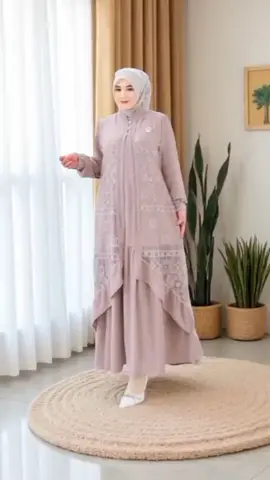 Na Fashion -ZAHRA Dress Gamis Terbaru masa kini Bahan Crinkle mix Brokat sapto Anggun Mewah Cantik Elegant #dressgamis #dressgamiswanita #dressterbaru #dressmewah #dressmurah 