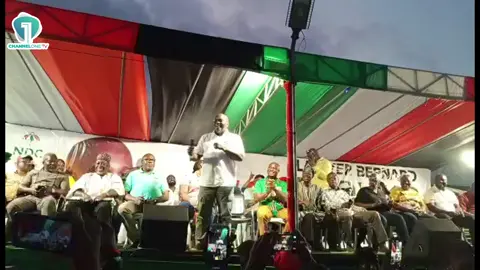 'John Mahama has asked me to tell the people of Akwatia that he looks forward to working with NDC candidate Bernard Bediako in his government.' – Chief of Staff Julius Debrah #AkwatiaByElection | #ChannelOneNews