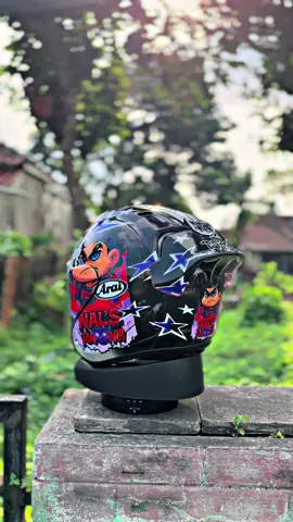 Decal sticker TSR UP Arai  Paket komplit dengan helmnya #helmDecalaja #twofoursixindustries #decalstickerhelm #decalhelm #decalhelmet 